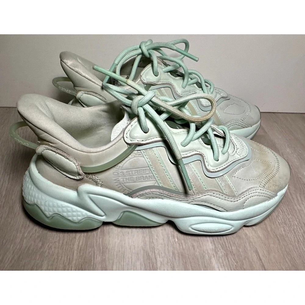Adidas Ozweego Celox Women Size 5 Mint Green Running Lifestyle‎ Sneakers GZ2788